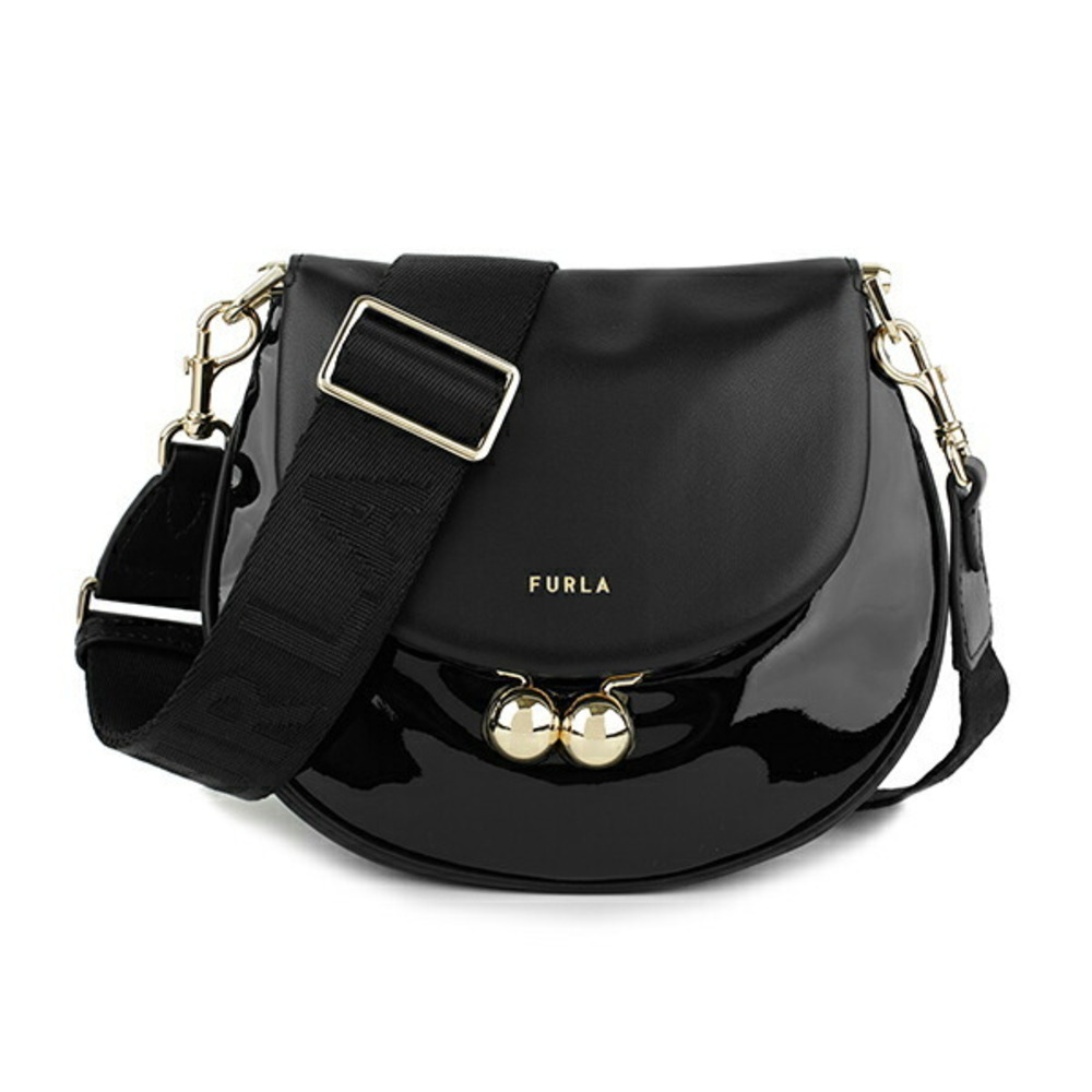 Furla Porta Gioia Shoulder Bag Black